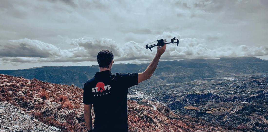 Operadores de drones profesionales
