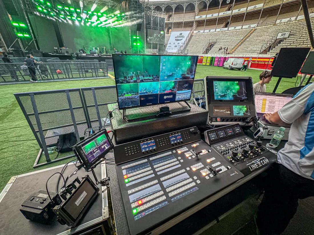Realización en directo multicámara